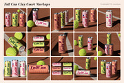 Tall Can Clay Court Mockup Pack, a Cups & Container Mockup by Motion-Box (Thumbnail 3 of 4)