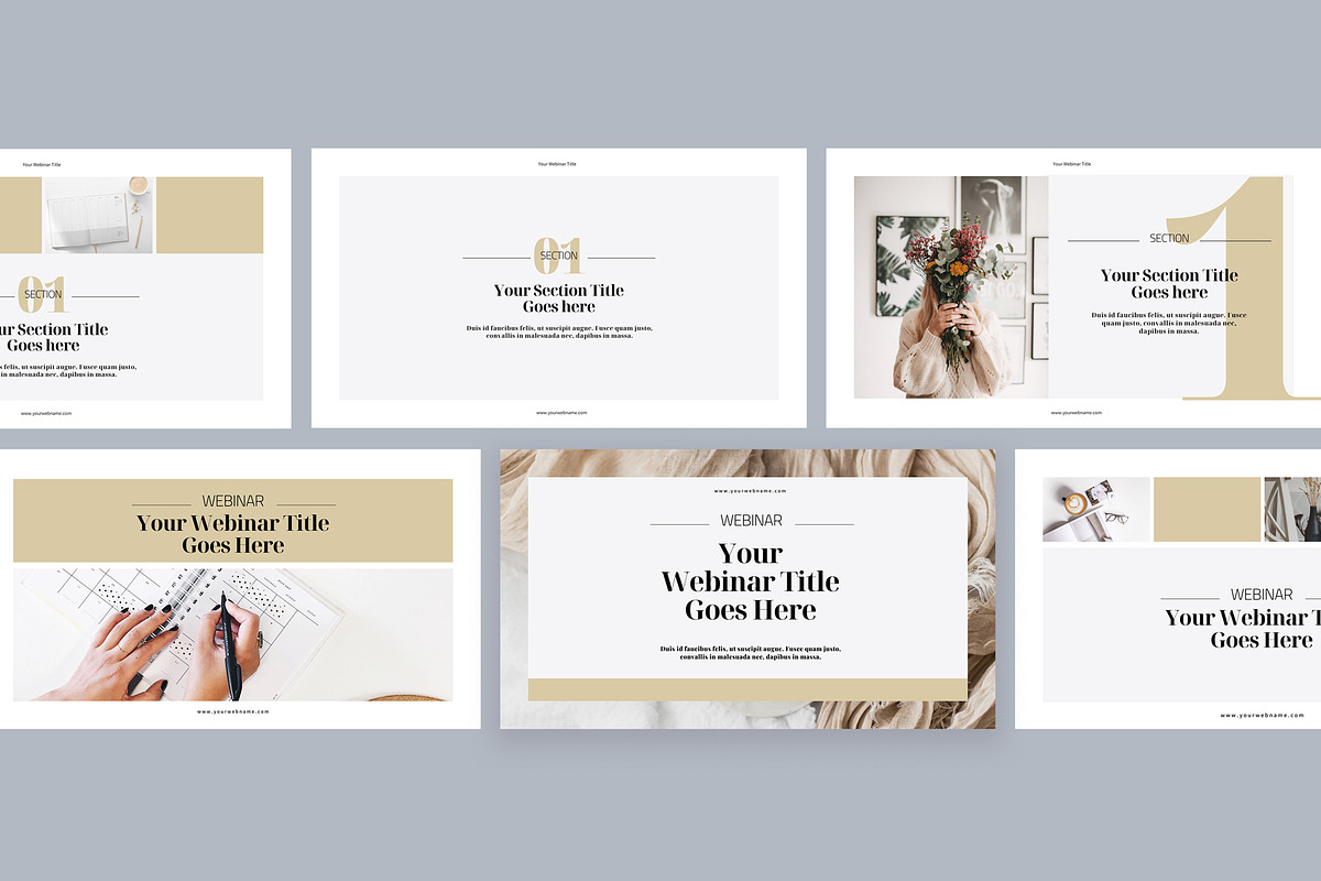 Webinar Slide Deck Canva Template, a Presentation Template by 3.14&Co