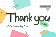Sketzy – Handwriting Casual Font, a Handwritten Font by Huge Dream Studio (Thumbnail 8 of 8)
