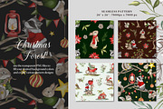 The Ultimate Christmas Forest, a Seasonal Illustration by Rachel Art Studio (Thumbnail 11 of 11)