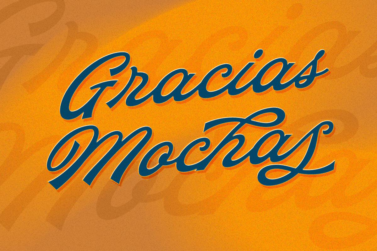 The Huncher Script, a Script Font by Letterhend Studio (Photo 9 of 9)