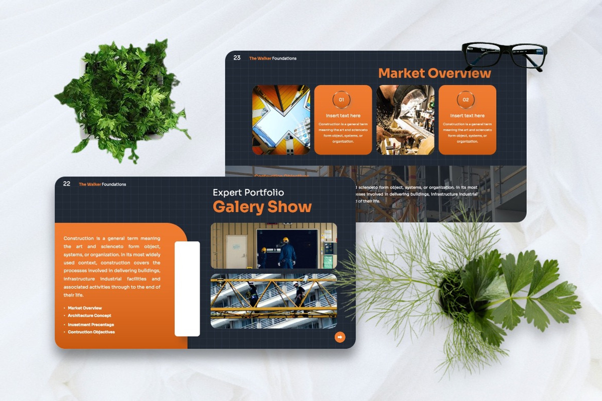 Walker - Contruction Keynote, a Presentation Template by Dhabee (Photo 3 of 8)