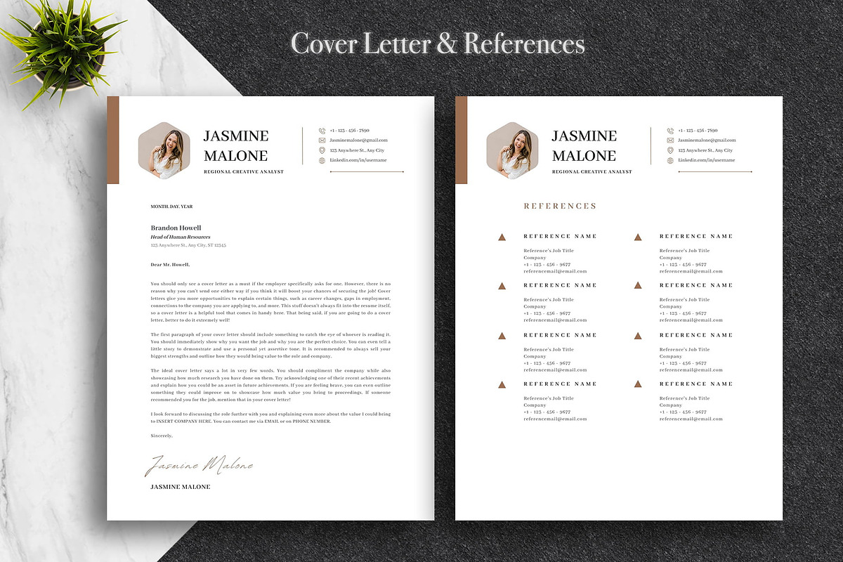 Modern Business CV Template | Canva, a Resume Template by Lux Resume (Photo 4 of 9)