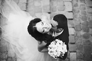 Groom kisses brides neck, a Person Photo by IvashStudio (Thumbnail 1 of 2)