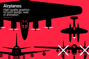 Airplanes - Modern Graphics