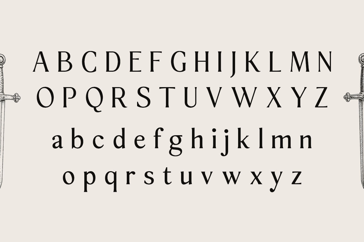 Sonne | 12 Fonts, a Serif Font by Skinny Type (Photo 10 of 11)