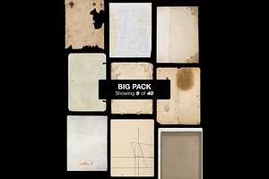 Vintage Paper - 40 Antique Textures