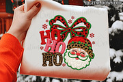 Christmas Crochet Santa Ho Ho Ho Png, an Illustration by OK Design (Thumbnail 1 of 6)
