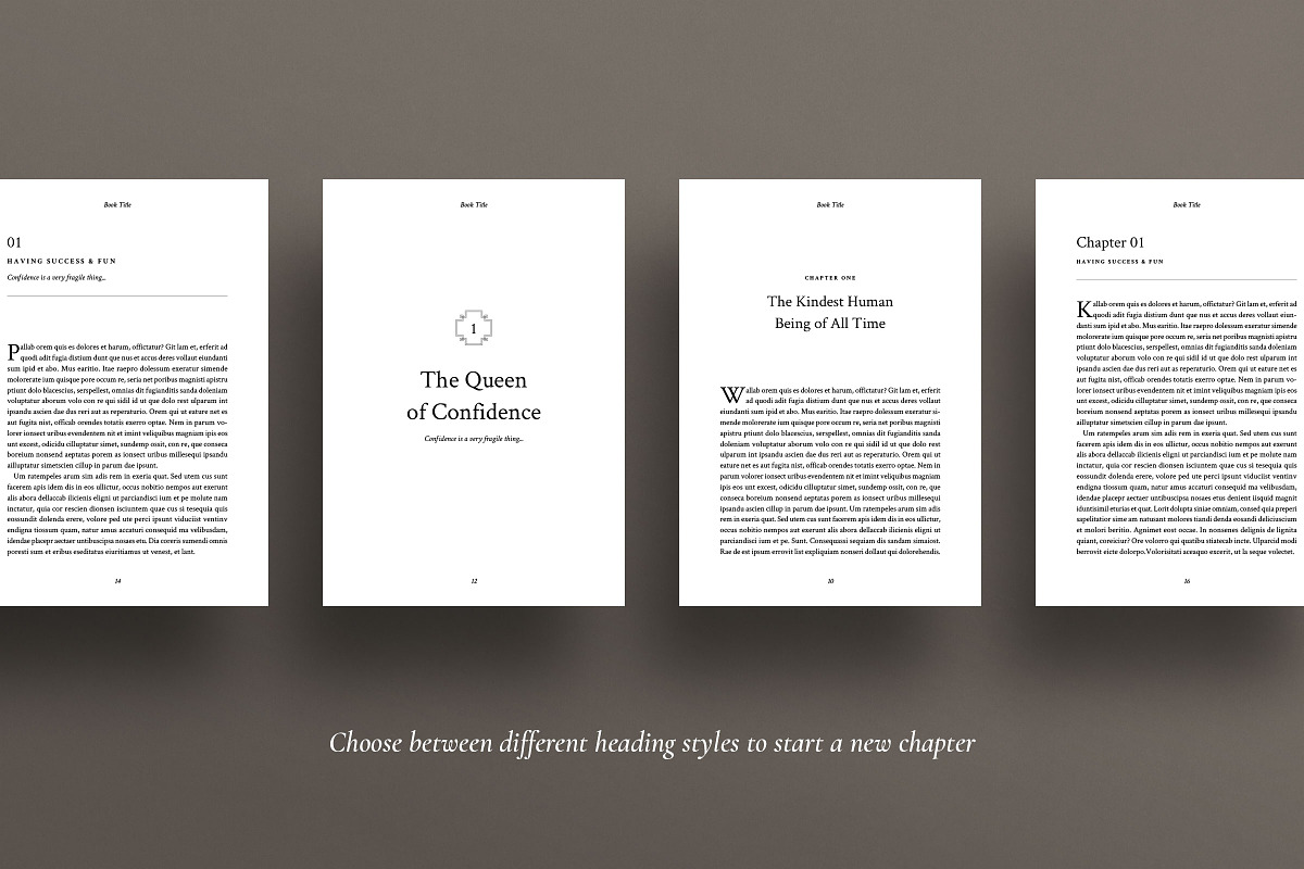 Classic Crimson Book Template, a Magazine Template by Ruben Stom (Photo 6 of 13)