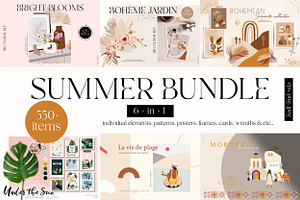 Summer BUNDLE 6 In 1