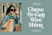 Quick Beach - Modern Retro Serif, a Serif Font by timelesstype.co (Thumbnail 5 of 20)