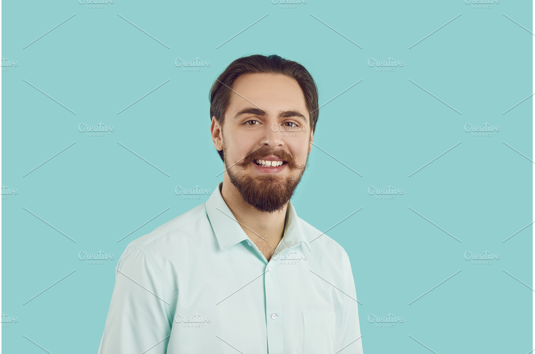 Portrait of happy millennial hipster, a Person Photo by StudioRomantic