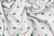 Cute parrot birds seamless patterns, a Pattern Graphic by Good Studio (Thumbnail 6 of 6)