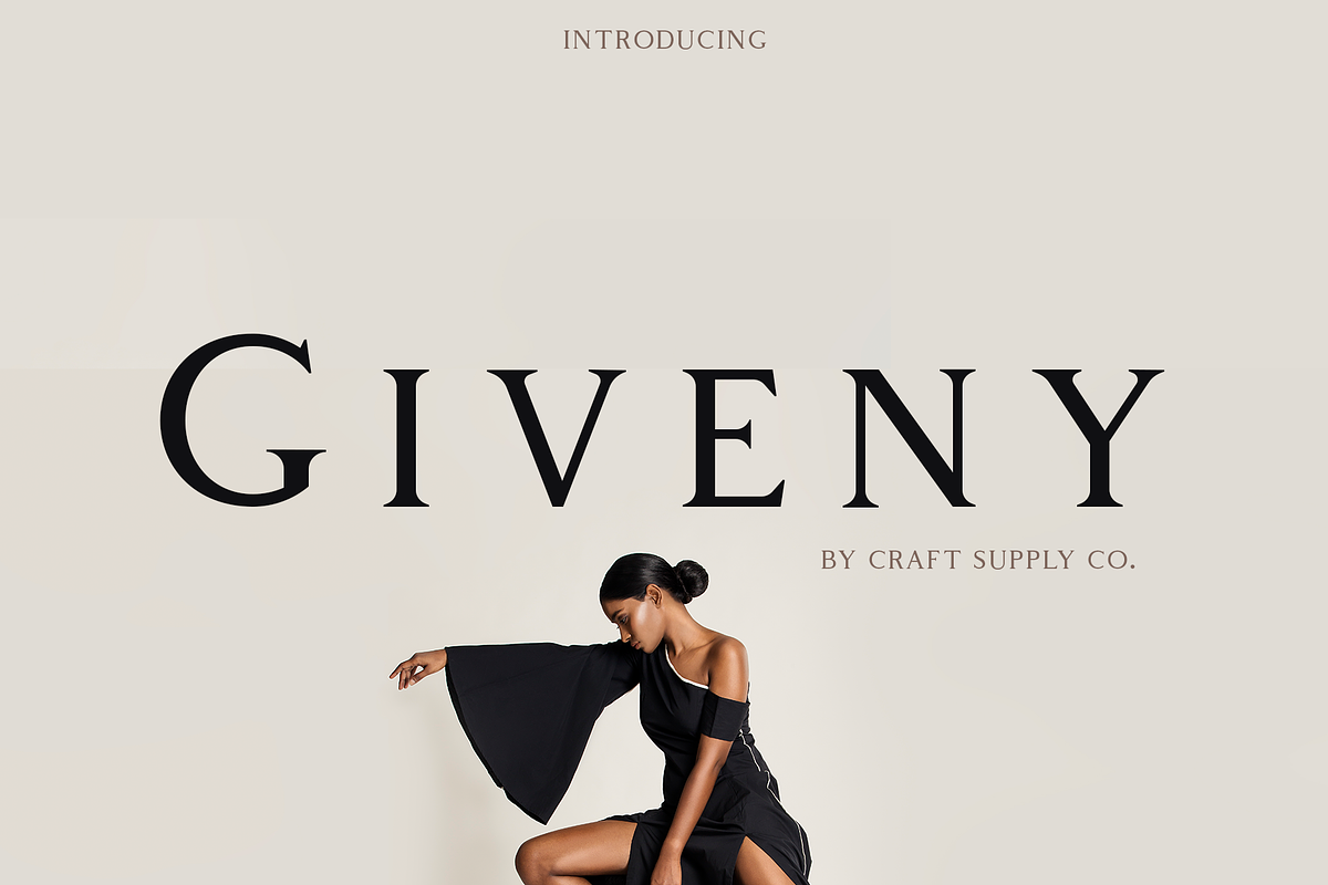 Giveny - Classy Serif Font (Update)