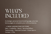 Wix Template for Personal Brand, a Wix Template by JOA CREATIVE LAB (Thumbnail 11 of 11)