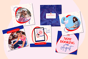 Bold Canva Instagram Post Template, a Social Media Template by Kurly Creative (Thumbnail 5 of 9)
