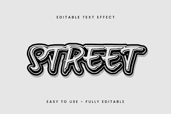 Street Graffiti Layered Text Effect preview 5