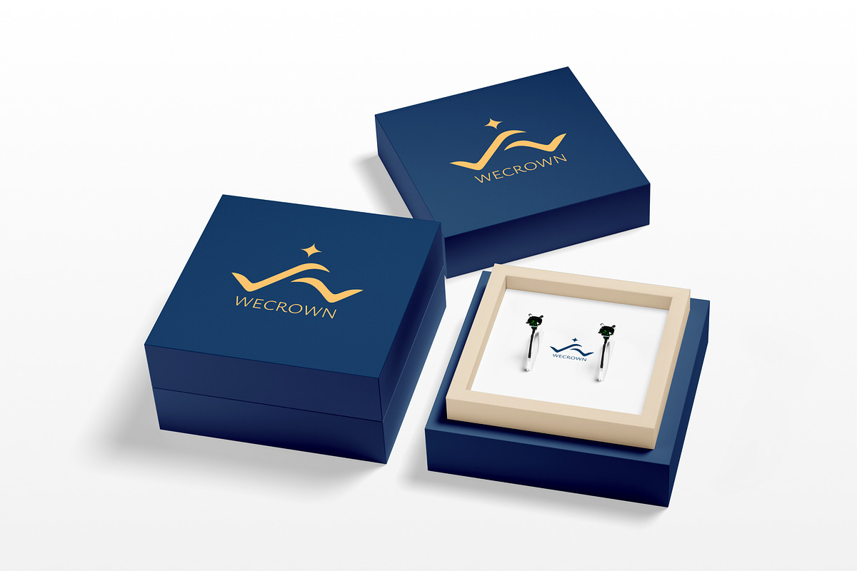 Jewellery Box Mockup, a Packaging Mockup by SLAB! Design (Photo 3 of 5)