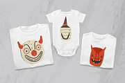 Retro Halloween clipart set, a Seasonal Illustration by Paper Cherry (Thumbnail 24 of 27)