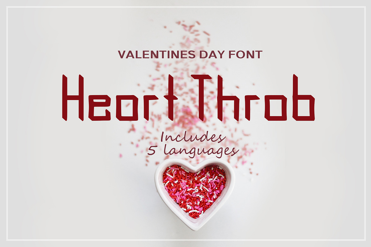 25 Valentine's Day Fonts, a Font by Eldamar Studio (Photo 17 of 51)
