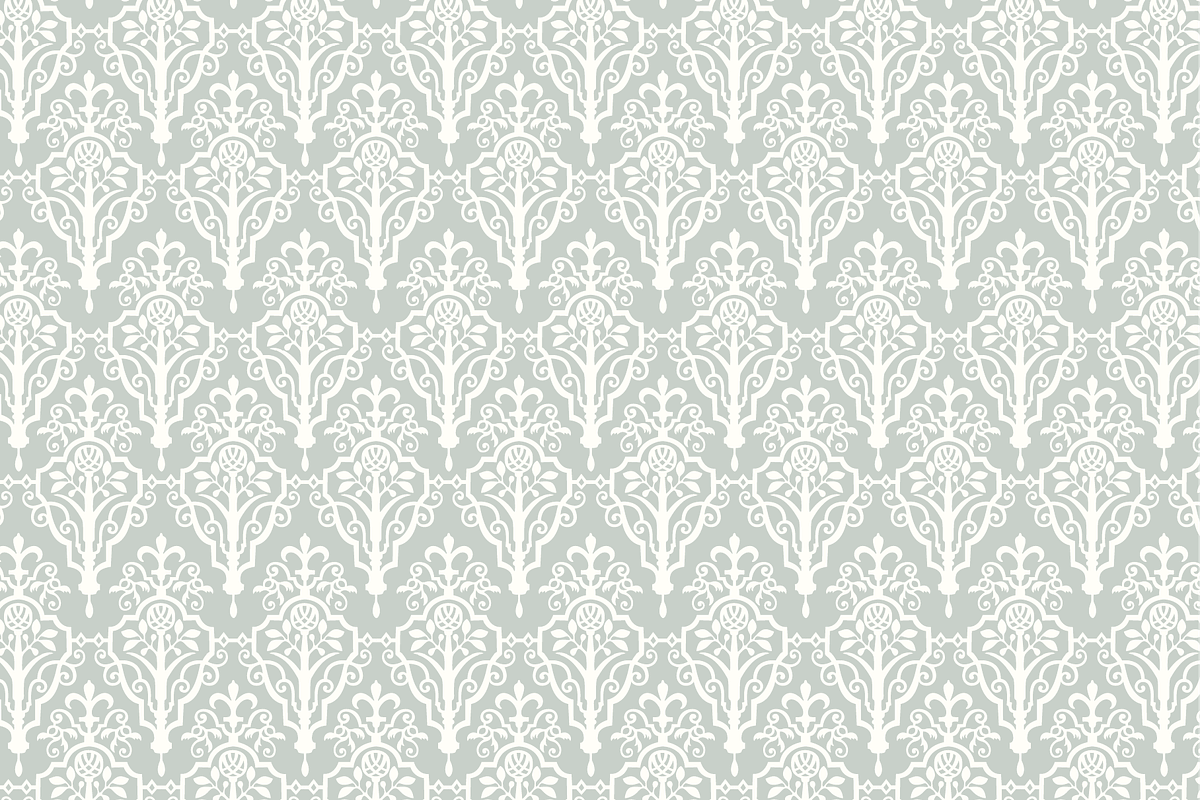 Seamless Vector Damask Patterns, a Pattern Graphic by Studio Indigo (Photo 6 of 9)