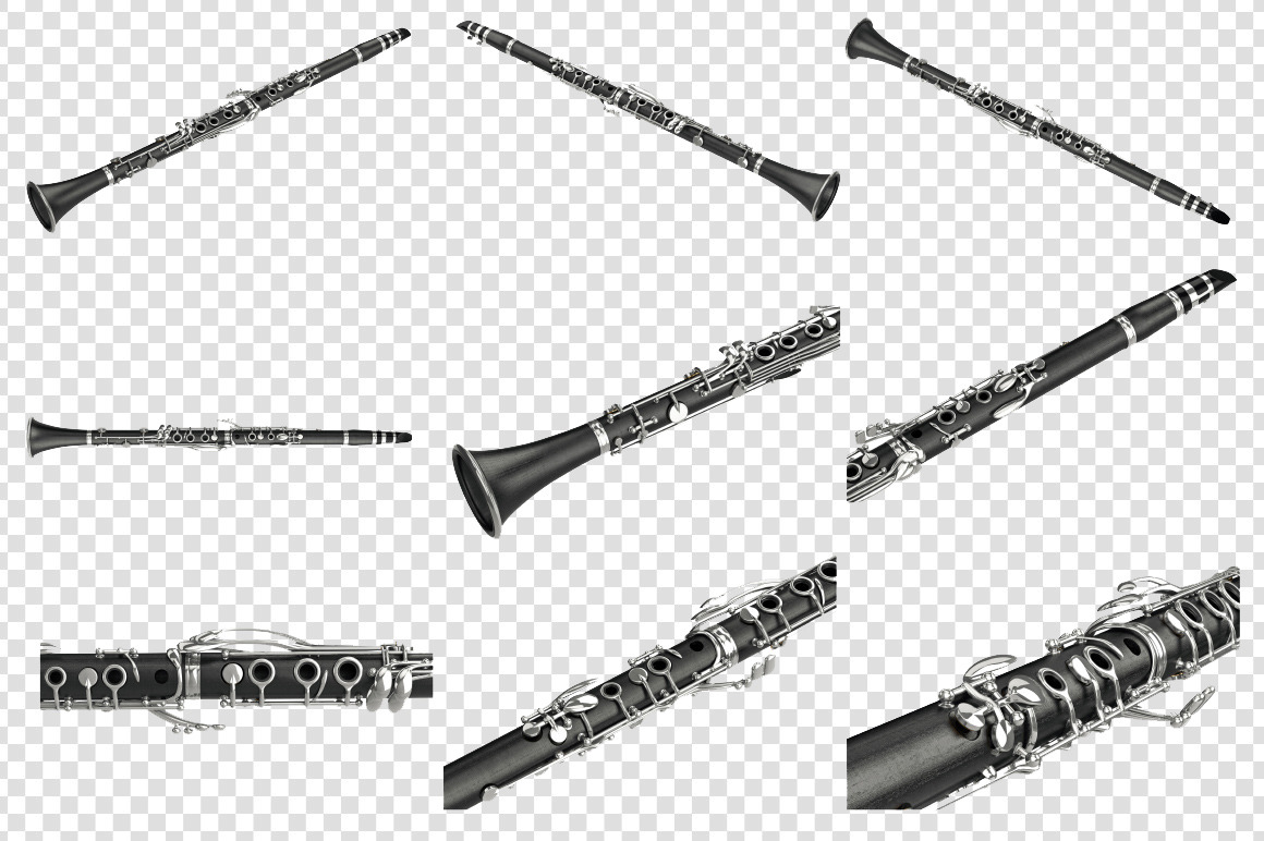 Clarinet Musical Instrument, Set by Artyustudio | Creative Market