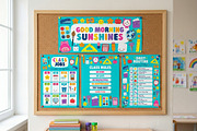 Cute Classroom Decor Bundle, an Education Illustration by C Design Studio (Thumbnail 10 of 15)