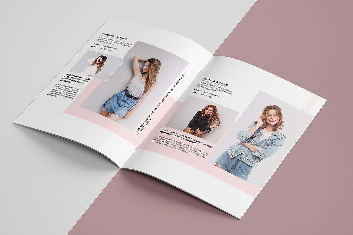 Design Portfolio Template, a Brochure Template by Template Shop (Photo 10 of 11)