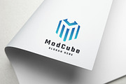 Mode Cube Letter M Logo, a Branding & Logo Template by Design_Planet (Thumbnail 2 of 5)