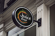 Juice Bar Cafe Restaurant Logo, a Branding & Logo Template by GladicMonster (Thumbnail 9 of 9)