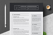 Resume / CV Template, a Resume Template by ResumeInventor (Thumbnail 1 of 6)