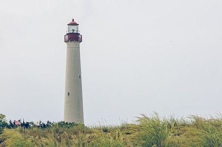 Lighthouse containing lighthouse, light, and sea, a Nature Photo by Luminad