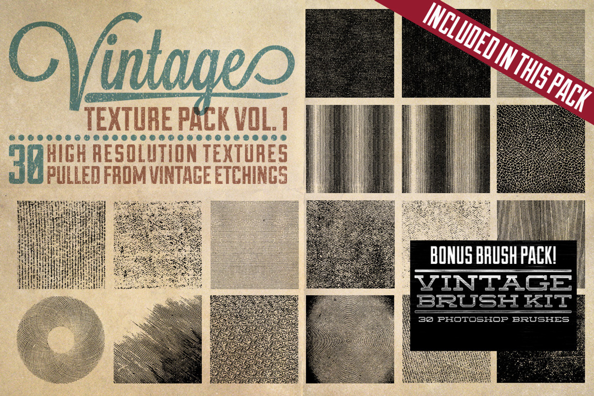Vintage Texture Quadrilogy preview 2