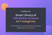 HotBlocks - Mobile Flowcharts UI Kit, an UI Kit Template by Dorin007 (Thumbnail 1 of 5)