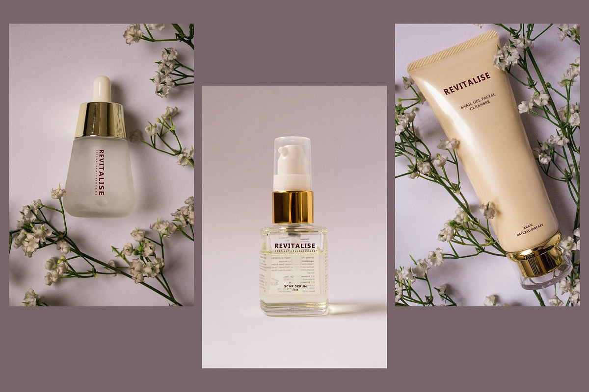 Cosmetic Logo Mockup, a Packaging Mockup by Naveera Aftab (Photo 2 of 4)