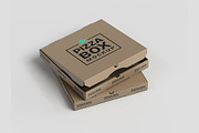 Pizza Box - Mockup, a Product Mockup by Rometheme Std (Thumbnail 5 of 5)