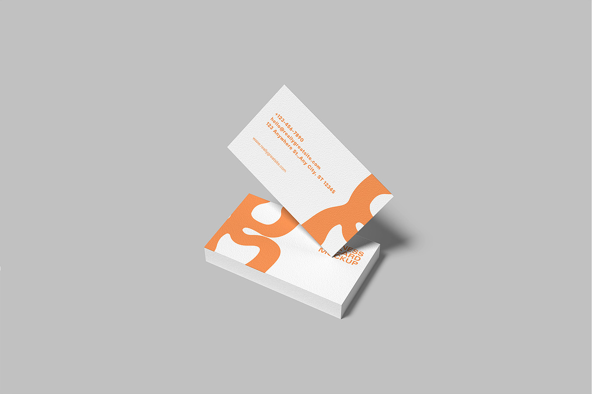 Business Card Mockup, a Business Card Template by lamorastudio (Photo 5 of 11)