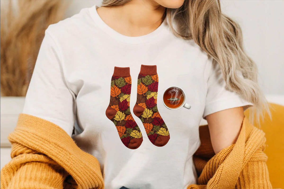 Cozy Fall Autumn Sublimation Clipart, an Illustration by SVGArt (Photo 2 of 8)