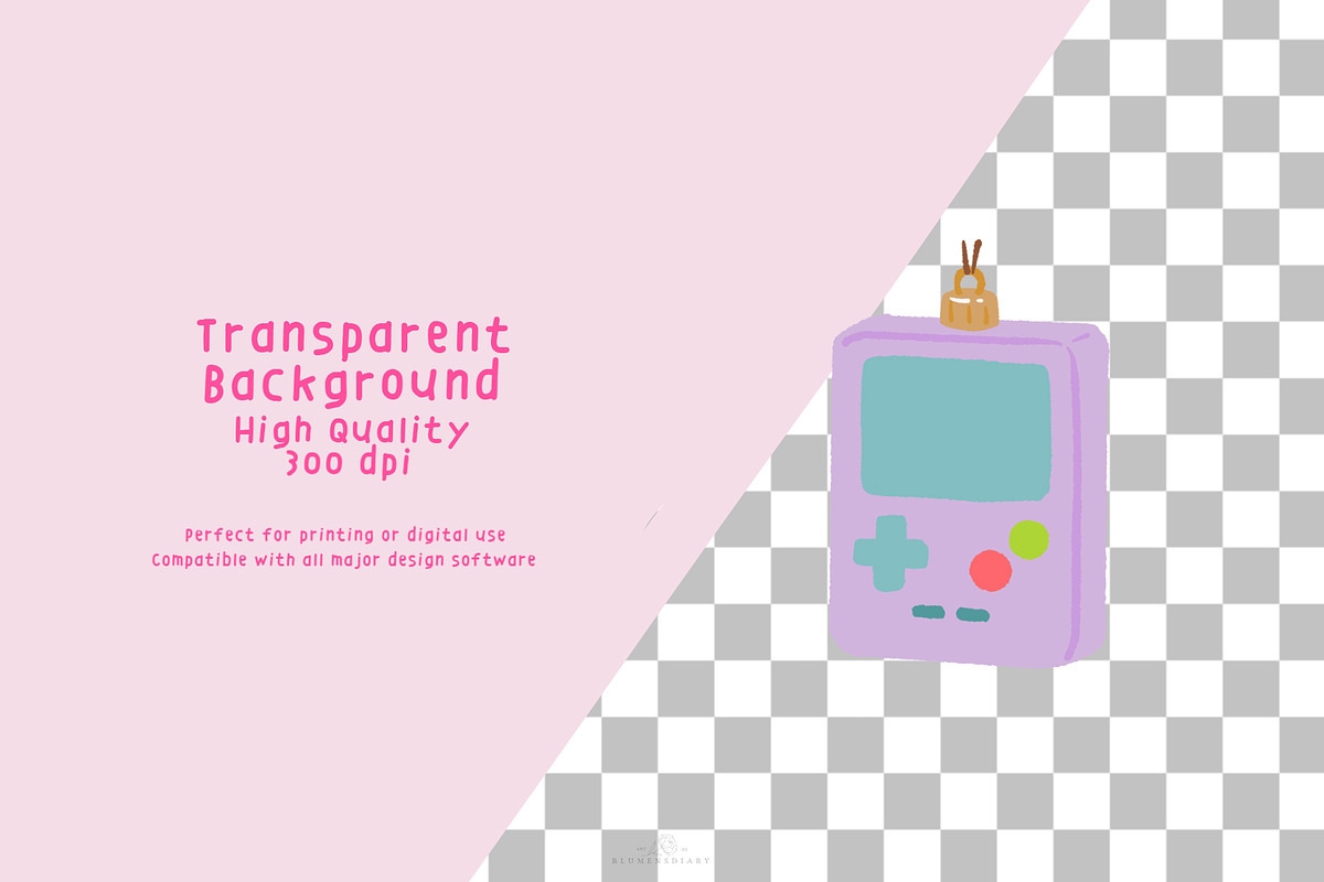 Retro Glam Ornaments Clipart, a Decorative Illustration by Blumensdiary (Photo 3 of 7)