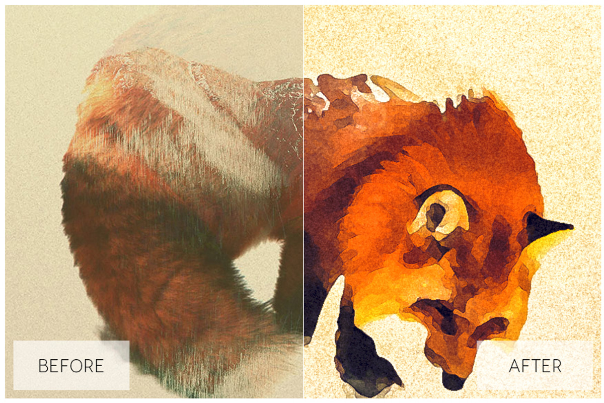 Lovely Watercolor Effect Actions PS, an Action Add-On by ShutterPro (Photo 64 of 71)