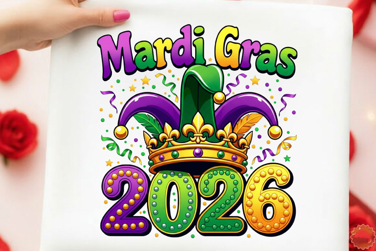 Happy Mardi Gras 2026 Png, an Illustration by designcity5 (Photo 9 of 9)