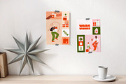 Christmas Party People Illustrations, an Object Graphic by ArtFM (Thumbnail 12 of 13)