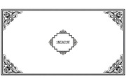 Classic Border Frame SVG Bundle, an Illustration by yasushie (Thumbnail 9 of 28)