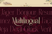 Gulbina, a Serif Font by Burntilldead (Thumbnail 11 of 12)