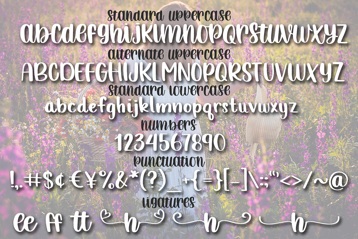 Happy Spring - Hand Lettered Font preview 7