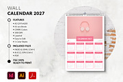 Yearly Photo Wall Calendar 2027, a Stationery Template by MstArtwork (Thumbnail 4 of 5)