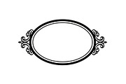 Vintage Oval Frame Vector Bundle, an Illustration by musafir_fashion (Thumbnail 16 of 31)