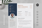Canva Resume/CV, a Resume Template by UpSolution (Thumbnail 1 of 5)
