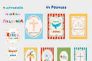 Christian Easter Clipart, Patterns, a Decorative Illustration by Anada Arty (Thumbnail 3 of 9)