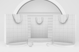 Bag Mockup, a Packaging Mockup by Qaleb Studio